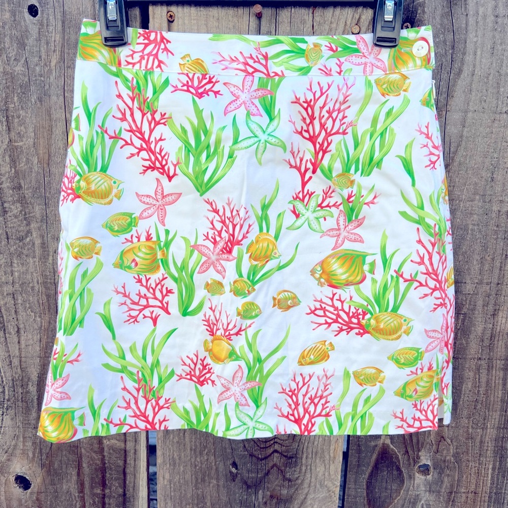 Golf skirt - cute ocean theme with built-in shorts
